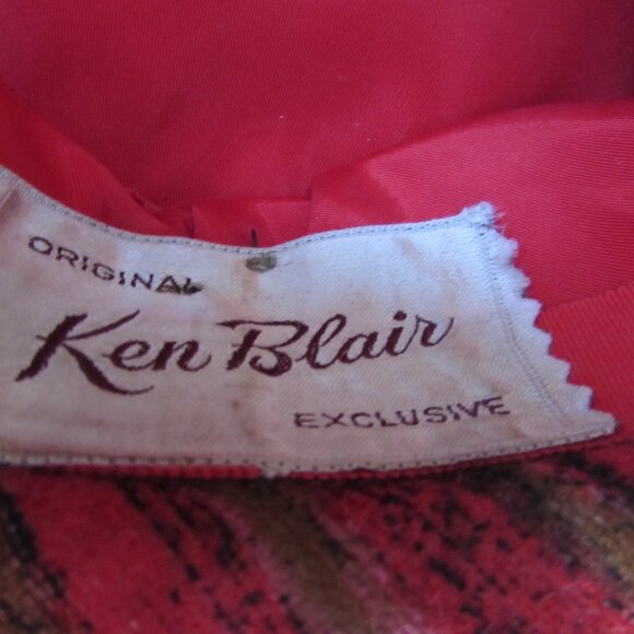 SALE Handsome Vintage Hat in Earth Tones for Fall & Winter - Picture 11 of 11